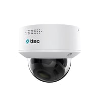 Nif Bilişim Ttec IPDM-2330L-WMASZ/S 2mp 2.7-13.5mm Motorize Lensli Dahili Sesli 30 Metre H.265+ IP Dome Kamera