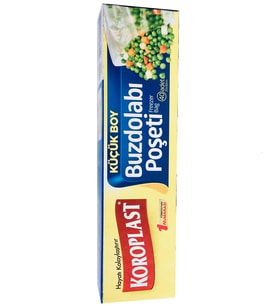 Koroplast Küçük Boy Buzdolabı Poşeti 40 Adet 20x30 Cm