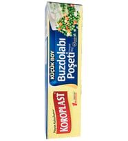 Koroplast Küçük Boy Buzdolabı Poşeti 40 Adet 20x30 Cm