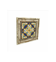 İtalyan Deseni Baskılı Taş Tablo 25X25