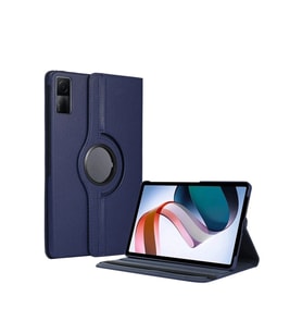 Pilelistore   Xiaomi Redmi Pad SE 4G Kılıf 360 Tablet Deri Kılıf - Lacivert