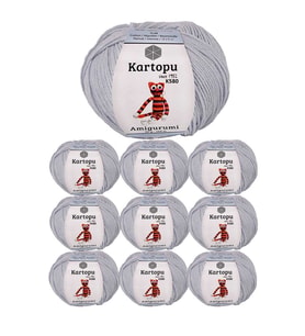 Northcity 10 Adet Amigurumi El Örgü İpi 50gr 580