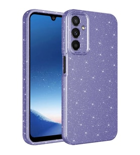 Galaxy A24 Kılıf Kamera Korumalı Simli Lüks Zore Koton Kapak