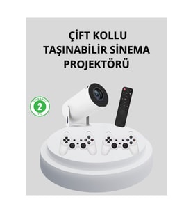 Yüksek Çözünürlüklü 4K Akıllı Projeksiyon, Wi-Fi 6 ve Bluetooth 5.0 Destekli