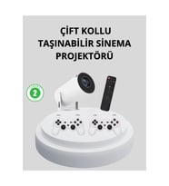 Yüksek Çözünürlüklü 4K Akıllı Projeksiyon, Wi-Fi 6 ve Bluetooth 5.0 Destekli