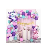 Unicorn Temalı Balon Set