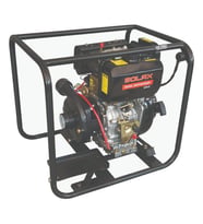 Solax 50HB2E 2inç 456cc 35m³/sa 80mt 5.5lt 79kg Marşlı Yüksek Basınçlı Dizel Su Motoru
