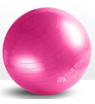 Pilates Topu 65 Cm Pembe + Pompa