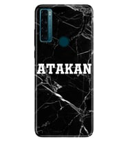 TCL 10L 10 L7 303 20E 20 30 SE Plus Kılıf İsim Yazılı Kişiye Özel Model-12 (Çok Renkli)