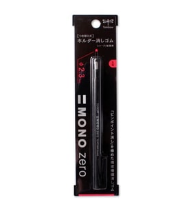 TOMBOW MONO ZERO KALEM SİLGİ YUVARLAK UÇ SİYAH