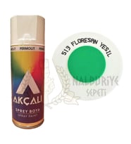 Akçalı Akrilik Sprey Boya FLORESAN YEŞİL 400 ml - 513
