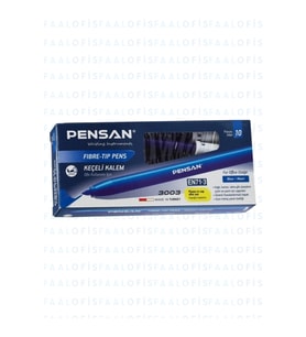 3003 Ofis Tipi Kaliteli Keçeli Kalem 10 Adet (1 Paket)