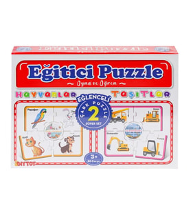 7196 Çark Puzzle Hayvanlar