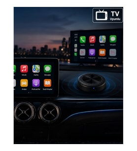 4G SIM Kartlı Akıllı Multimedya Kutusu – 4GB RAM 64GB CarPlay Android Auto