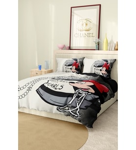 Marcalanya Çift Kişilik Nevresim Takımı Pamuklu Saten Kumaş 6 Parça 3D Dijital Baskı Duvet Cover Set Model.