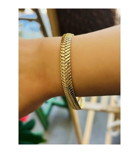 XUPING 14K GOLD RENK, BALIKSIRTI MODEL BİLEKLİK 22CM ACR0758