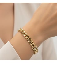 STİL İNCİSİ/XUPING JEWELRY BY GURMET ZİRKON TAŞLI BİLEKLİK (Altın Rengi)