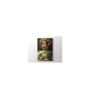 Giuseppe Arcimboldo - Rudolf Iı Of Habsburg As Vertumnus Premium Kanvas Tablo