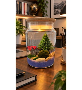Şans Getiren Marimo Özel Işıklı Sunshine 4