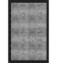 Eliana Home Baskılı, Yıkanabilir Kaymaz Taban Salon Halısı LNA0084-SD873 100x150 cm (Siyah)