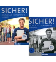 Sicher! B1+ ( B1 plus Niveau ) : Deutsch als Fremdsprache Kursbuch + Arbeitsbuch + DVD