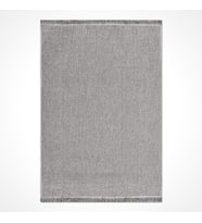 Makine Kaymaz Yıkanabilir Gri Dokulu Triko Salon Halısı Mutfak Halısı Koridor Halısı Yolluk EC002
