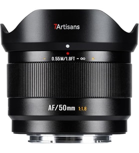 FX Çerçeve için AF 50mm F1.8 APS-C Lens, 180 g, Büyük Diyafram, Yüz Tanıma ile Otomatik Odaklama Lensi, Fuji X Monture X-H/T/T30/S/E/A-Serisi Fuji X-E2 Fuji X-T2 için