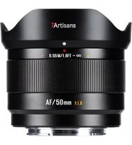 FX Çerçeve için AF 50mm F1.8 APS-C Lens, 180 g, Büyük Diyafram, Yüz Tanıma ile Otomatik Odaklama Lensi, Fuji X Monture X-H/T/T30/S/E/A-Serisi Fuji X-E2 Fuji X-T2 için