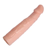 OdinsShop 6 cm Dolgulu Uzatmalı Silikon Penis Kılıfı