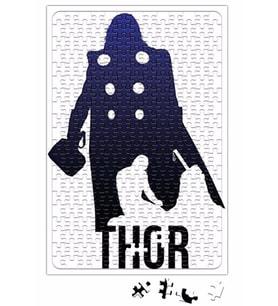 Thor Vingador Puzzle 240 Parça Yapboz