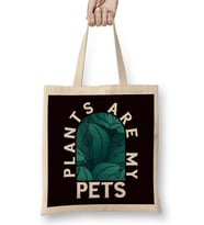 Plants Pets Planting Flowers Gardening Landscaper Botanical Bez Çanta Uzun Saplı