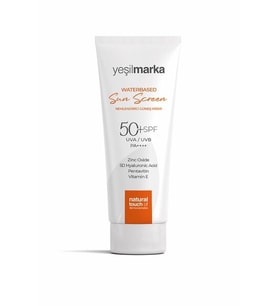 YEŞİL MARKA SU BAZLI NEMLENDİRİCİ GÜNEŞ KREMİ (50 SPF) 50 ML