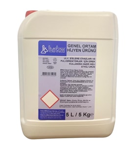 Birka Genel Ortam Hijyen Ürünü 5 Lt. (Ulv, Pulverizatör Ve Sisleme Cihazları İçin)