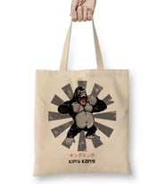 King Kong Retro Japanese Bez Çanta Uzun Saplı