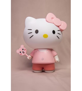 Hello Kitty Dekoratif 3 Kademeli Led Başucu Gece Lambası (Renksiz)
