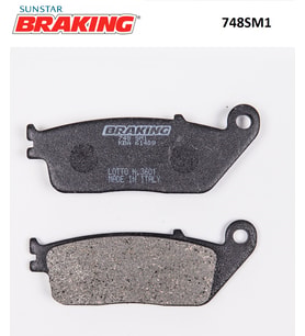 YARI METALİK FREN BALATASI / YAMAHA / X-MAX (ABS YOK) / 250cc / ÖN  / 2014-2015-
