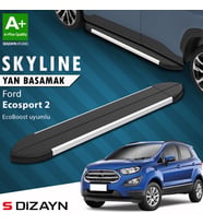 S-Dizayn Ford EcoSport 2 Ecoboost EcoBoost 1.0 Skyline Aluminyum Yan Basamak 173 Cm 2012-2022 A+ Kalite