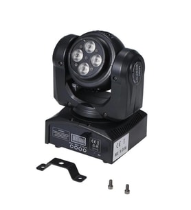 Quenlite Wash-207 DMX 512 Moving Head Hareketli Robot Sahne Işık Sistemi 70W RGBW