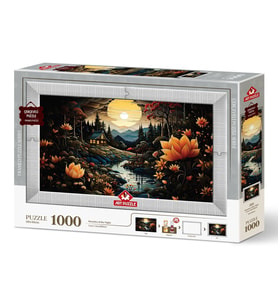 Art Puzzle Gece Güzellikleri 1000 Parça Çerçeveli Puzzle