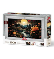 Art Puzzle Gece Güzellikleri 1000 Parça Çerçeveli Puzzle