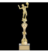 ODAK KUPA - Figürlü Kupalar - Voleybol Kadın Figürlü Kupalar FG-031 C - 40 cm