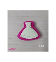 YY0087 Abiye Elbise Silikon Kalıp