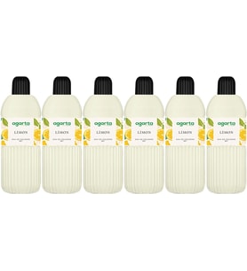 Agarta Kolonya 400 ML Limon 80 Derece Pet Şişe (6 Lı Set)