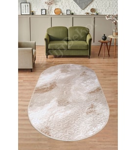 Dijidekor Halı Devetüyü Cool Yıkanabilir Saçaksız Oval Delüxe Yolluk Kilim Salon Halısı Modelleri