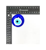 4-5-7 CM CAM NAZAR BONCUKLARI (3 ADET) (Mavi)
