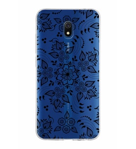 Xiaomi Redmi 8A Uyumlu Kapak Nostalji Desen Tasarımlı Şeffaf Silikon Kılıf