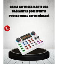 Canlı Yayın ve Karaoke İçin Profesyonel Ses Kartı Bluetooth Destekli