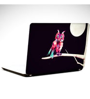 Baykuş Low Poly Laptop Sticker 19 inch (40,5X27CM)
