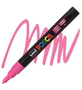 UNİ POSCA SU BAZLI POSTER MARKER 0.9-1.3 PC-3M-PEMBE