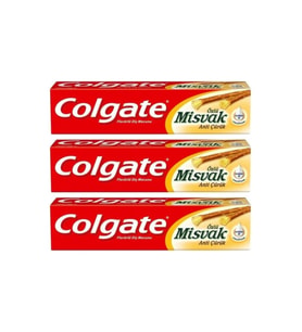 Colgate Diş Macunu Misvak Özlü 75 ml 3 Adet